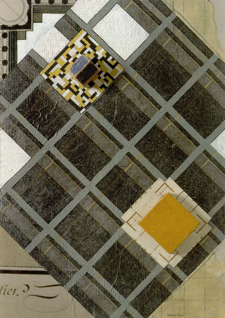 'Hommage to van Doesburg'. 30 x 22 cm.