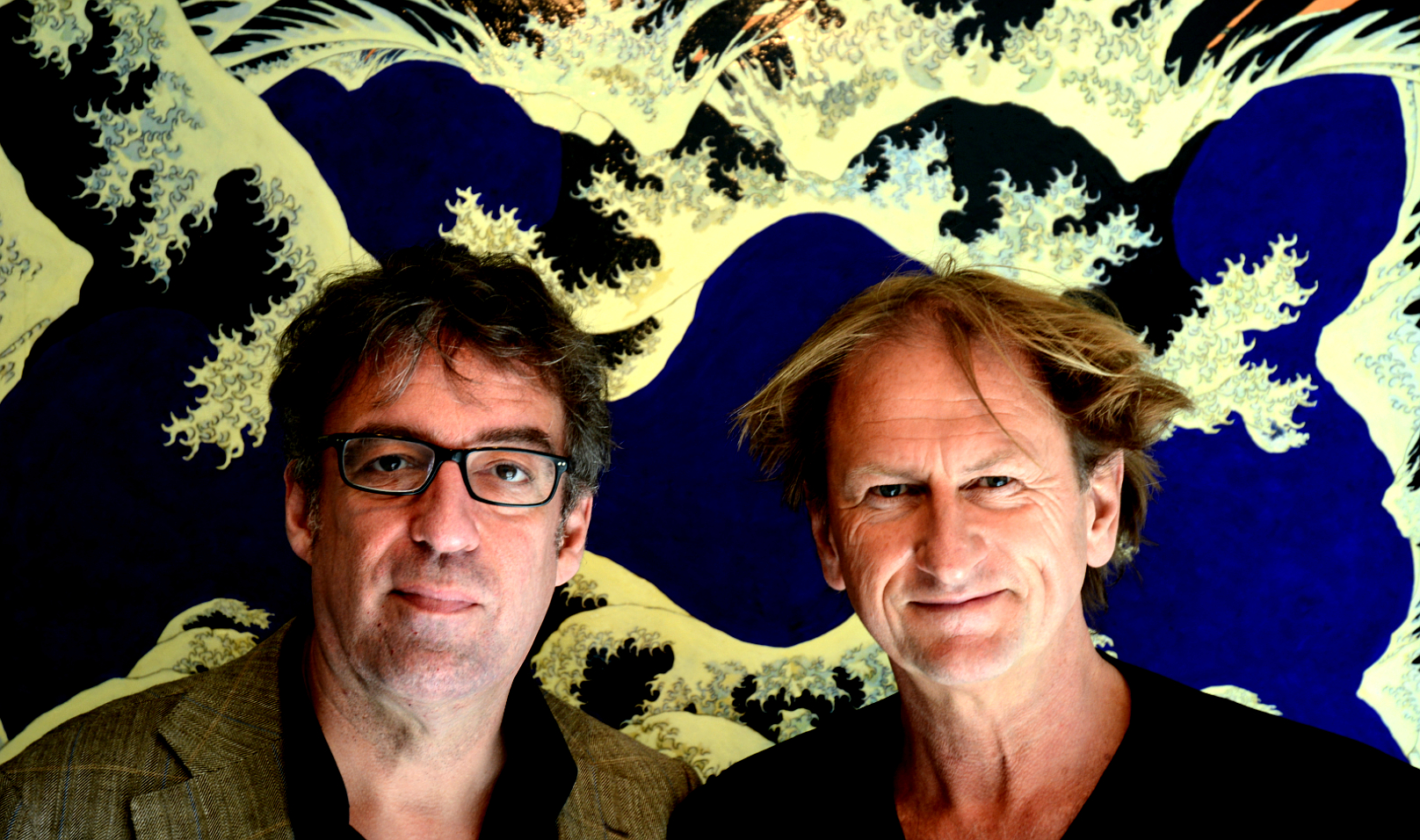 Joost Zwagerman en Harald Vlugt, 2015. Foto: Bas Vlugt